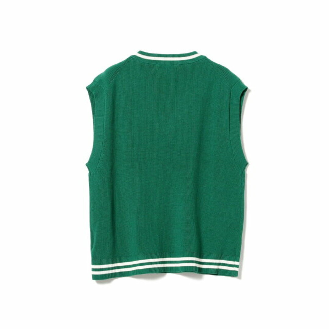 B:MING LIFE STORE by BEAMS(ビーミング ライフストア バイ ビームス)の【GREEN】B:MING by BEAMS / プレッピー ベスト レディースのトップス(ニット/セーター)の商品写真