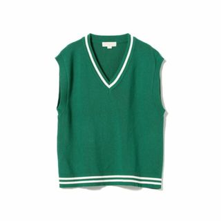 ビーミング ライフストア バイ ビームス(B:MING LIFE STORE by BEAMS)の【GREEN】B:MING by BEAMS / プレッピー ベスト(ニット/セーター)