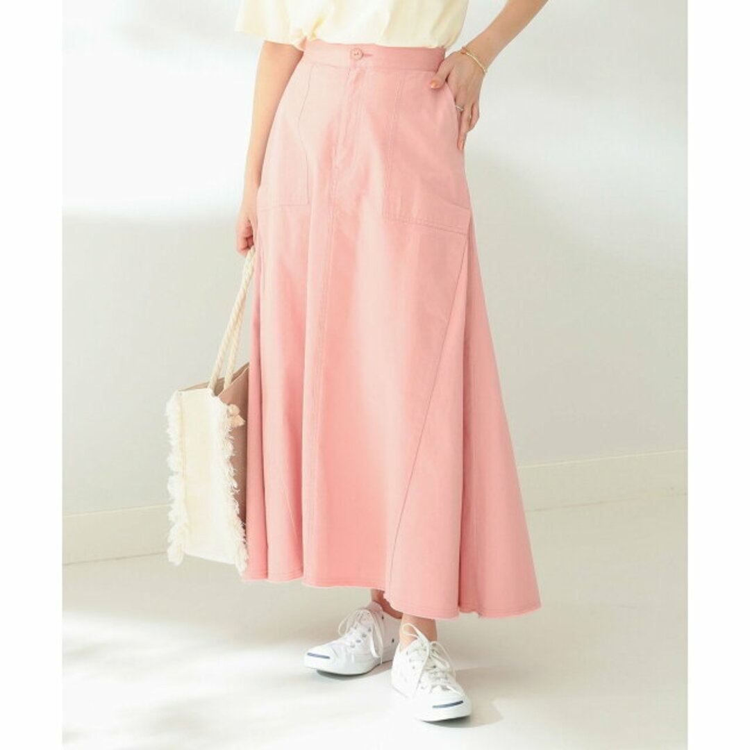 B:MING LIFE STORE by BEAMS(ビーミング ライフストア バイ ビームス)の【PINK】B:MING by BEAMS / ミリタリー ロング スカート レディースのスカート(ロングスカート)の商品写真