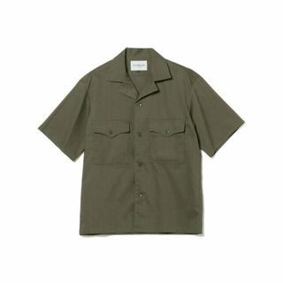 ビーミング ライフストア バイ ビームス(B:MING LIFE STORE by BEAMS)の【OLIVE】B:MING by BEAMS / CITY DWELLERS ラミー*SOLOTEX(R)オープンカラーサファリシャツ(その他)