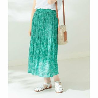 ビーミング ライフストア バイ ビームス(B:MING LIFE STORE by BEAMS)の【GREEN】B:MING by BEAMS / 花柄 マジョリカ スカート(ロングスカート)