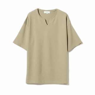 ビーミング ライフストア バイ ビームス(B:MING LIFE STORE by BEAMS)の【BEIGE】B:MING by BEAMS / リンクス ジャカード キーネック Tシャツ(その他)