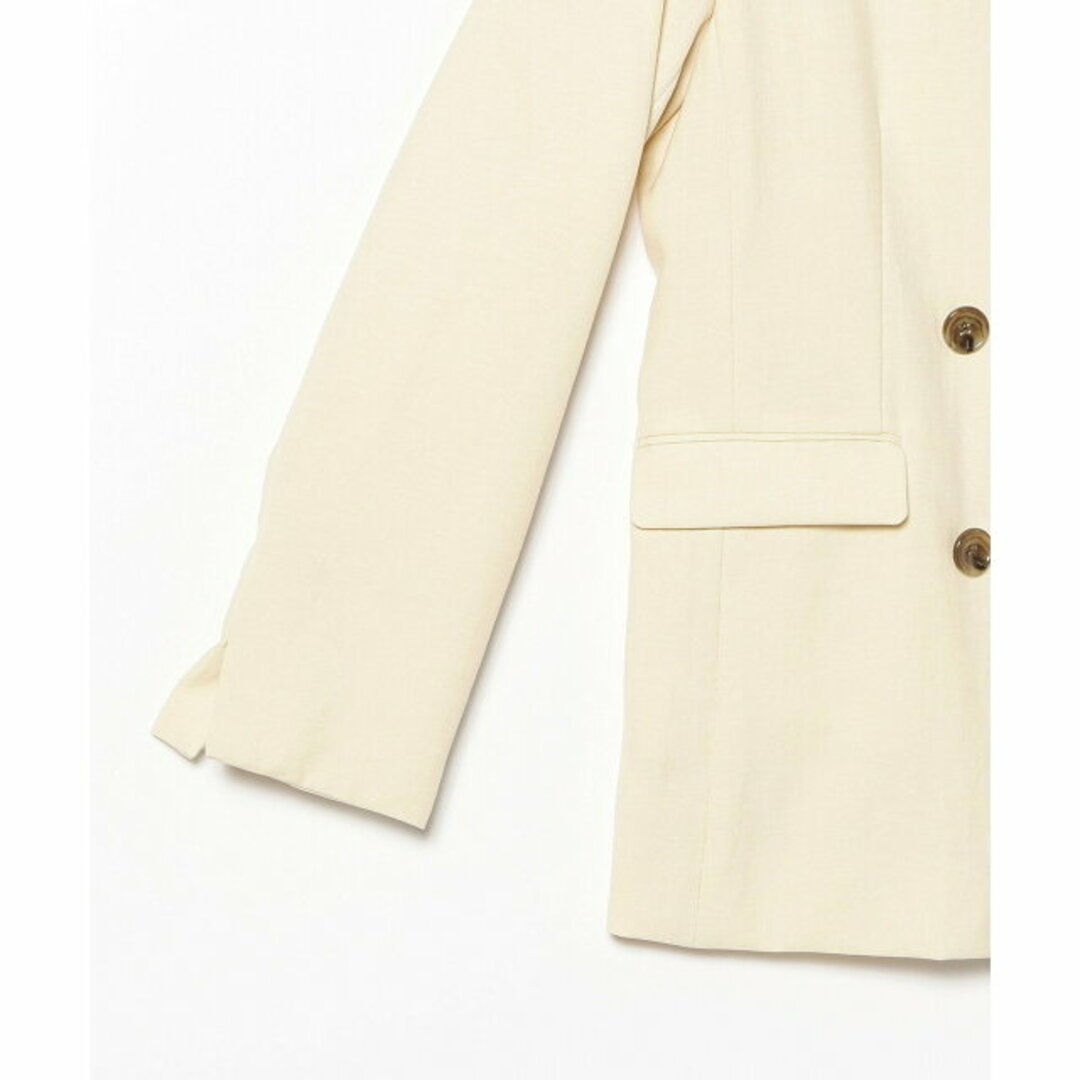 B:MING LIFE STORE by BEAMS(ビーミング ライフストア バイ ビームス)の【LT_BEIGE】B:MING by BEAMS / 麻混 ジャケット レディースのジャケット/アウター(テーラードジャケット)の商品写真