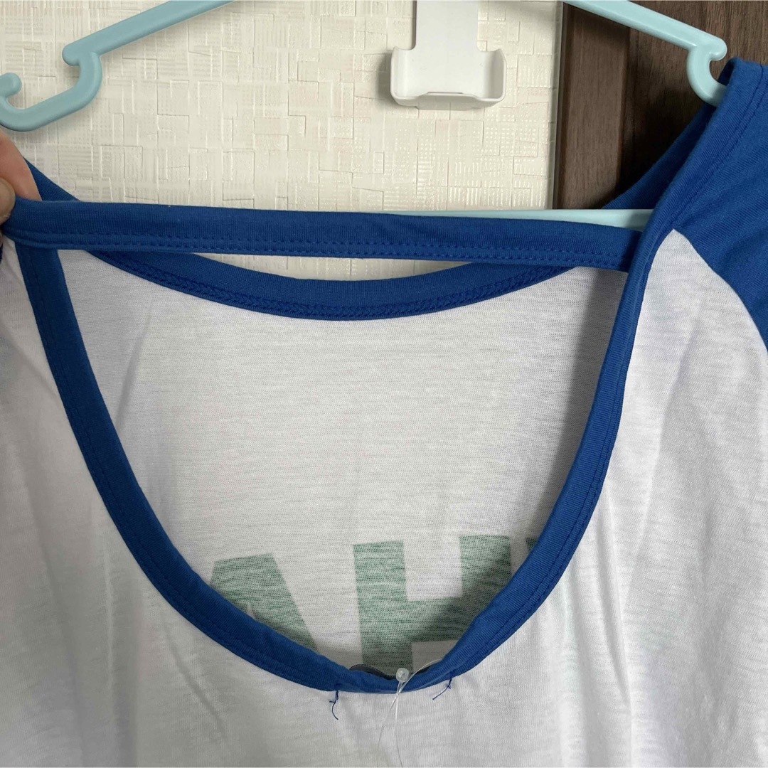 ANAP(アナップ)のアナップ　背中開き　ロゴロンT レディースのトップス(Tシャツ(長袖/七分))の商品写真