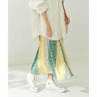 ビーミング ライフストア バイ ビームス(B:MING LIFE STORE by BEAMS)の【GREEN系】B:MING by BEAMS / パネルプリント スカート(ロングスカート)