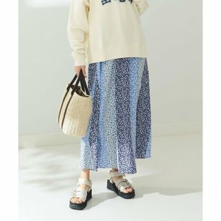 ビーミング ライフストア バイ ビームス(B:MING LIFE STORE by BEAMS)の【BLUE系】B:MING by BEAMS / パネルプリント スカート(ロングスカート)