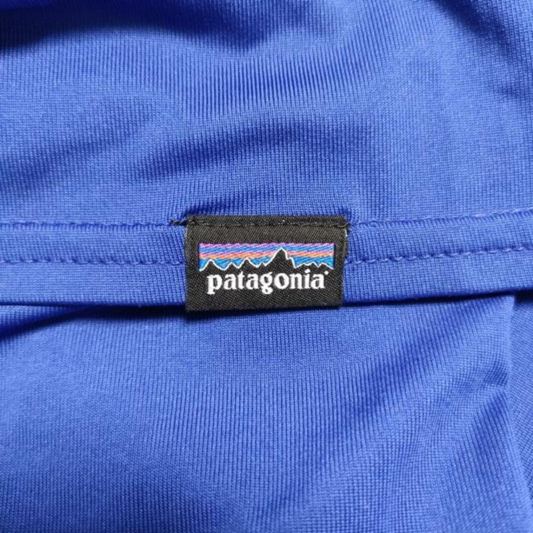 patagonia(パタゴニア)のPatagonia(パタゴニア) 長袖Tシャツ サイズXS レディース - ネイビー Vネック レディースのトップス(Tシャツ(長袖/七分))の商品写真