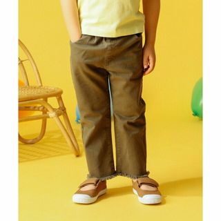 ビーミング ライフストア バイ ビームス(B:MING LIFE STORE by BEAMS)の【LT.OLIVE】B:MING by BEAMS / らくらく カットオフ クロップド パンツ(100~140cm)(パンツ/スパッツ)