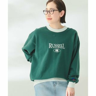 ビーミング ライフストア バイ ビームス(B:MING LIFE STORE by BEAMS)の【FOREST】RUSSELL ATHLETIC / カラー リブ クルーネック スウェット(トレーナー/スウェット)