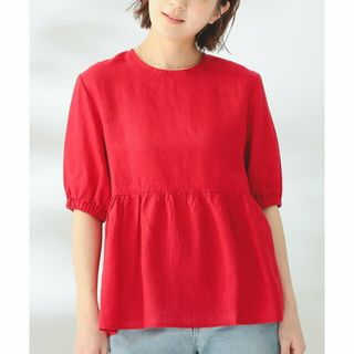 ビーミング ライフストア バイ ビームス(B:MING LIFE STORE by BEAMS)の【RED】fog linen work * B:MING by BEAMS / 別注 ROSA TOP(シャツ/ブラウス(長袖/七分))