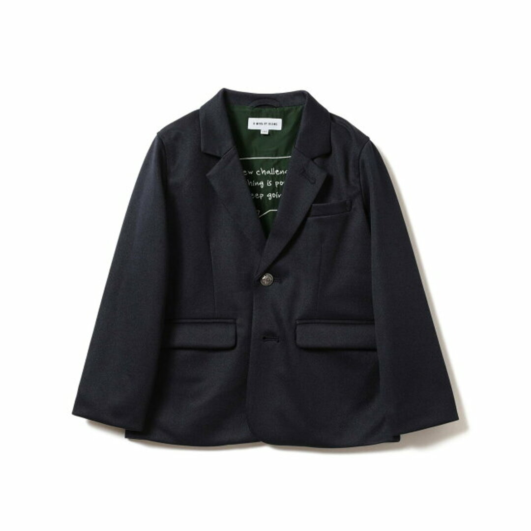 B:MING LIFE STORE by BEAMS(ビーミング ライフストア バイ ビームス)の【NAVY】【120】B:MING by BEAMS / CEREMONY ポケットチーフ ポンチジャケット(100~130cm)セレモニー フォーマル オケージョン キッズ/ベビー/マタニティのキッズ服女の子用(90cm~)(ジャケット/上着)の商品写真