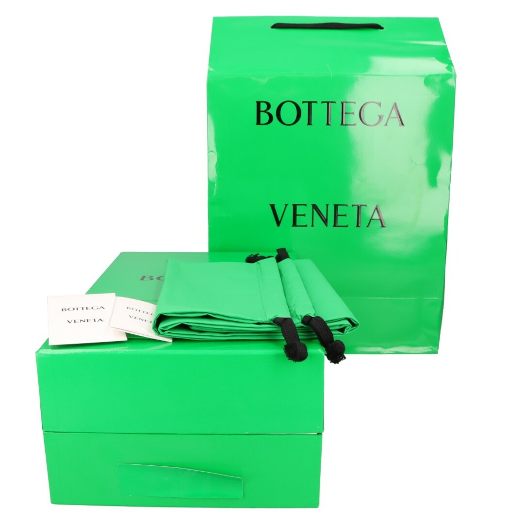 Bottega Veneta(ボッテガヴェネタ)のBOTTEGA VENETA ボッテガヴェネタ イントレチャート ラバーサンダル シューズ スライダー パラキート グリーン メンズの靴/シューズ(サンダル)の商品写真