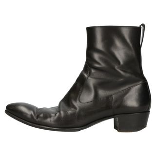 Saint Laurent - YVES SAINT LAURENT イヴサンローラン ZABRISKIE 45 BOOTIE ザブリスキー ヒール ブーツ ブラック 225531