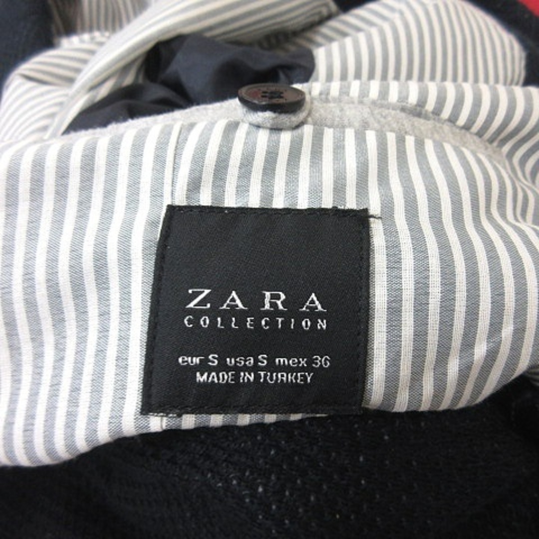 ZARA(ザラ)のザラ テーラードジャケット 総裏地 エルボーパッチ 紺 ネイビー /YI メンズのジャケット/アウター(テーラードジャケット)の商品写真