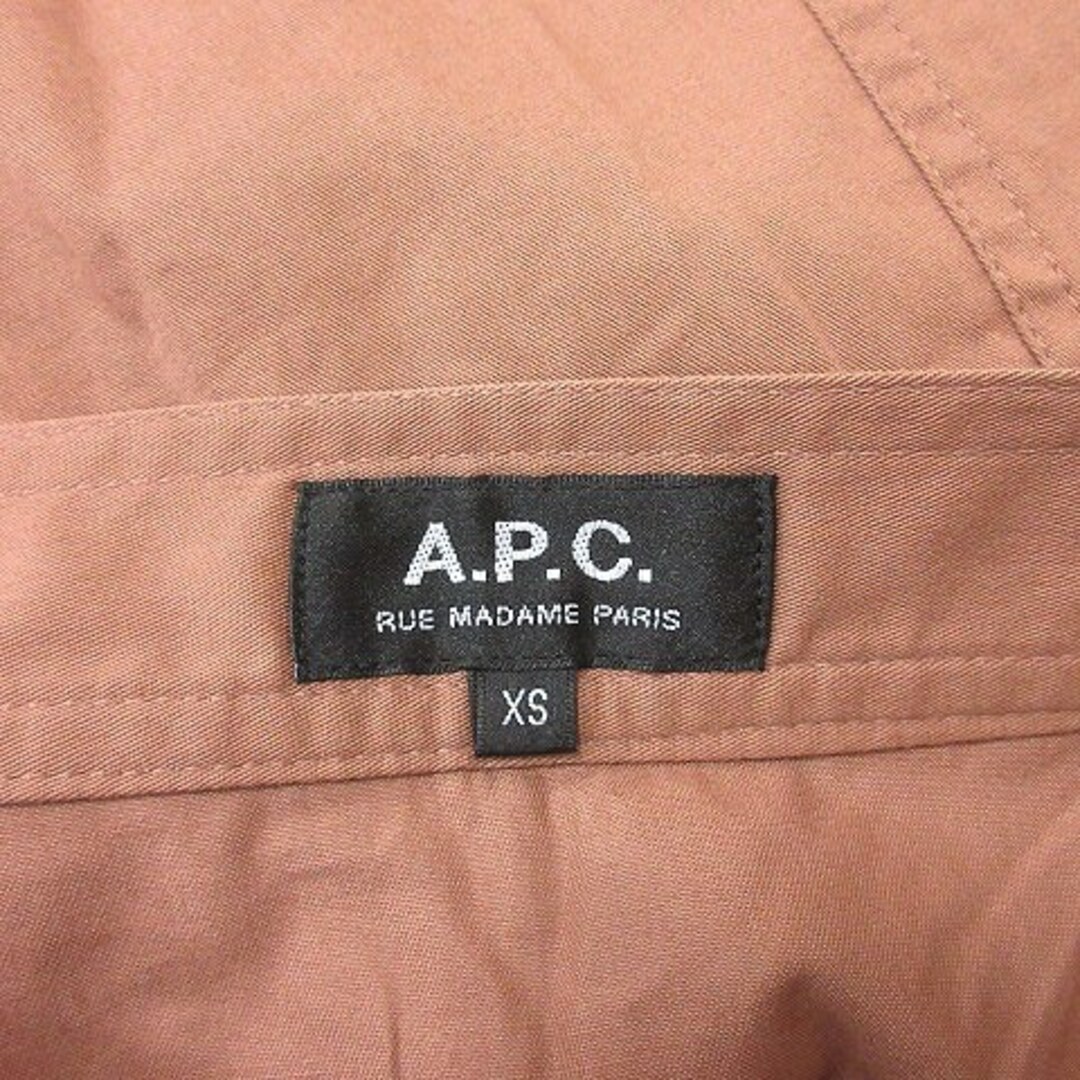 A.P.C(アーペーセー)のアーペーセー 台形スカート ひざ丈 XS 茶 ブラウン /YI レディースのトップス(カットソー(半袖/袖なし))の商品写真