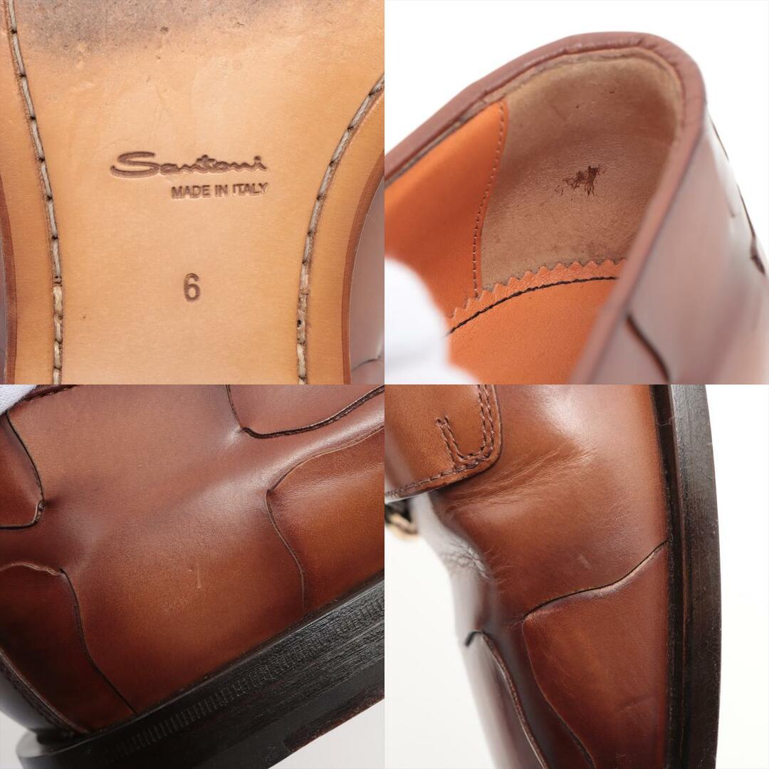 Santoni - 極美品 サントーニ ダブルモンクストラップ レザー ビジネス 