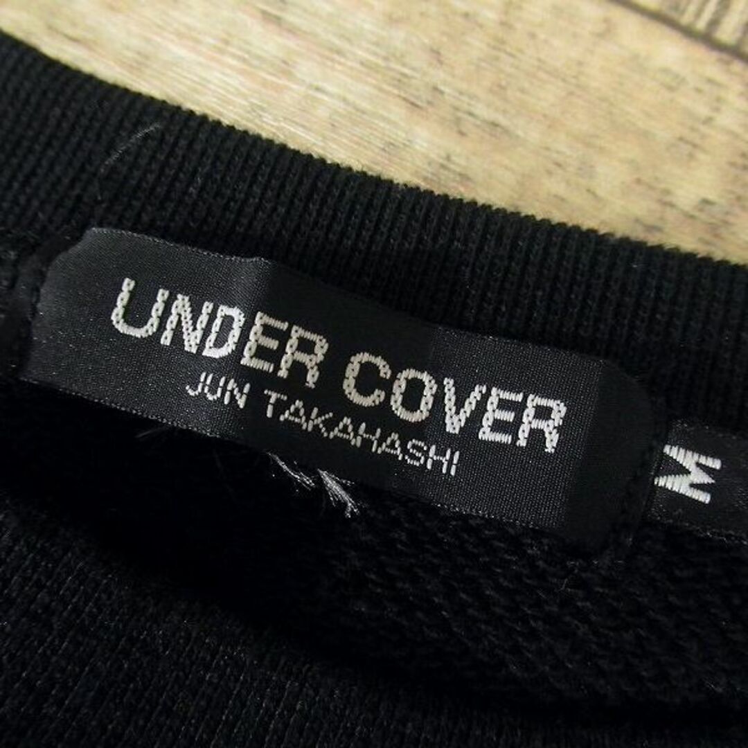 UNDERCOVER(アンダーカバー)の名作 JONIO氏着用 アンダーカバー M9808 Uロゴ スウェット 黒 M メンズのトップス(スウェット)の商品写真