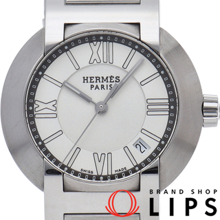 エルメス(Hermes)のエルメス ノマード レディース時計 Nomade NO1.210 SS レディース時計 シルバー 仕上げ済 美品 【中古】(腕時計)