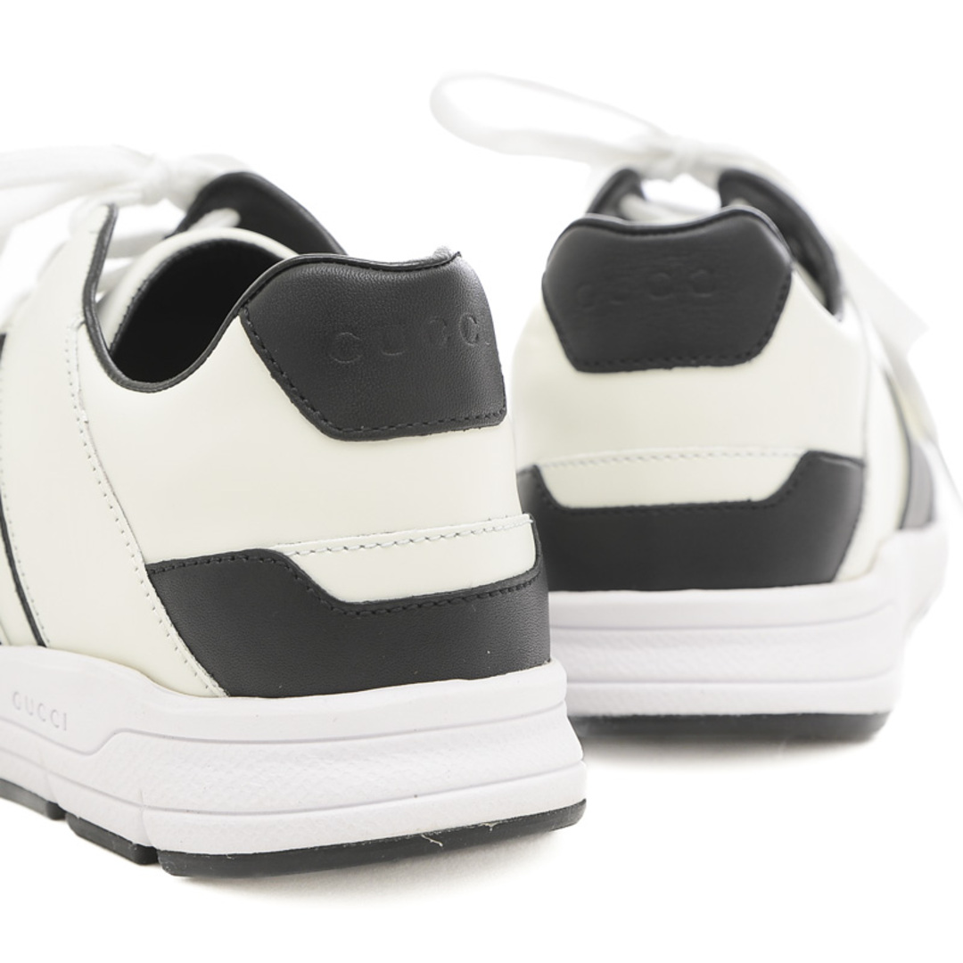 Gucci(グッチ)のグッチ スニーカー レザー ブラック/ホワイト 426185 ＃35.5 レディースの靴/シューズ(スニーカー)の商品写真