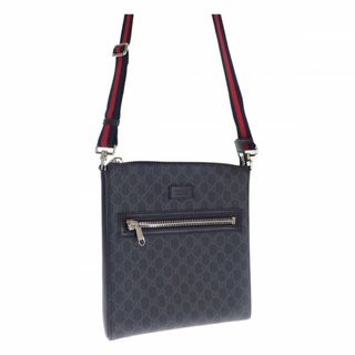 グッチ(Gucci)の【中古】【Aランク】GUCCI グッチ GGスプリーム メッセンジャーバッグ ショルダーバッグ &#8206;474137 K5RN1095 ブラック 【ISEYA】(ショルダーバッグ)