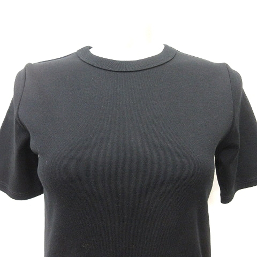 AG by aquagirl(エージーバイアクアガール)のエージーバイアクアガール Tシャツ カットソー 半袖 38 黒 ブラック /YI レディースのトップス(Tシャツ(半袖/袖なし))の商品写真