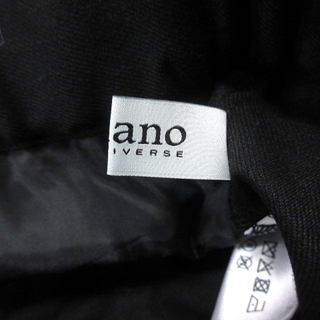 nano・universe(ナノユニバース)のナノユニバース nano universe テーパードパンツ F 黒 ブラック レディースのパンツ(その他)の商品写真