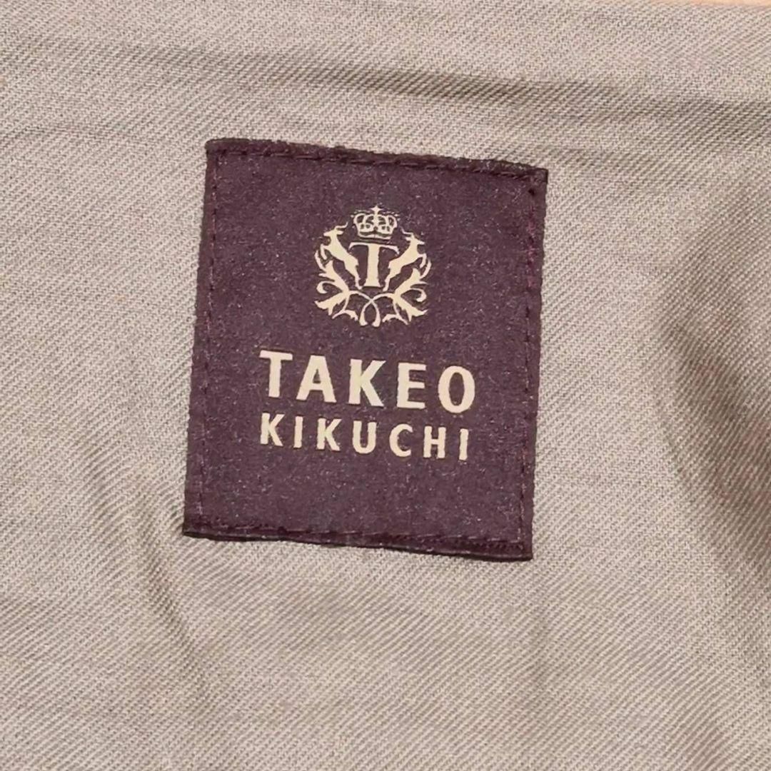 TAKEO KIKUCHI(タケオキクチ)の美品 L タケオキクチ TAKEO KIKUCHI ブルゾン 4 キャメル メンズのジャケット/アウター(レザージャケット)の商品写真