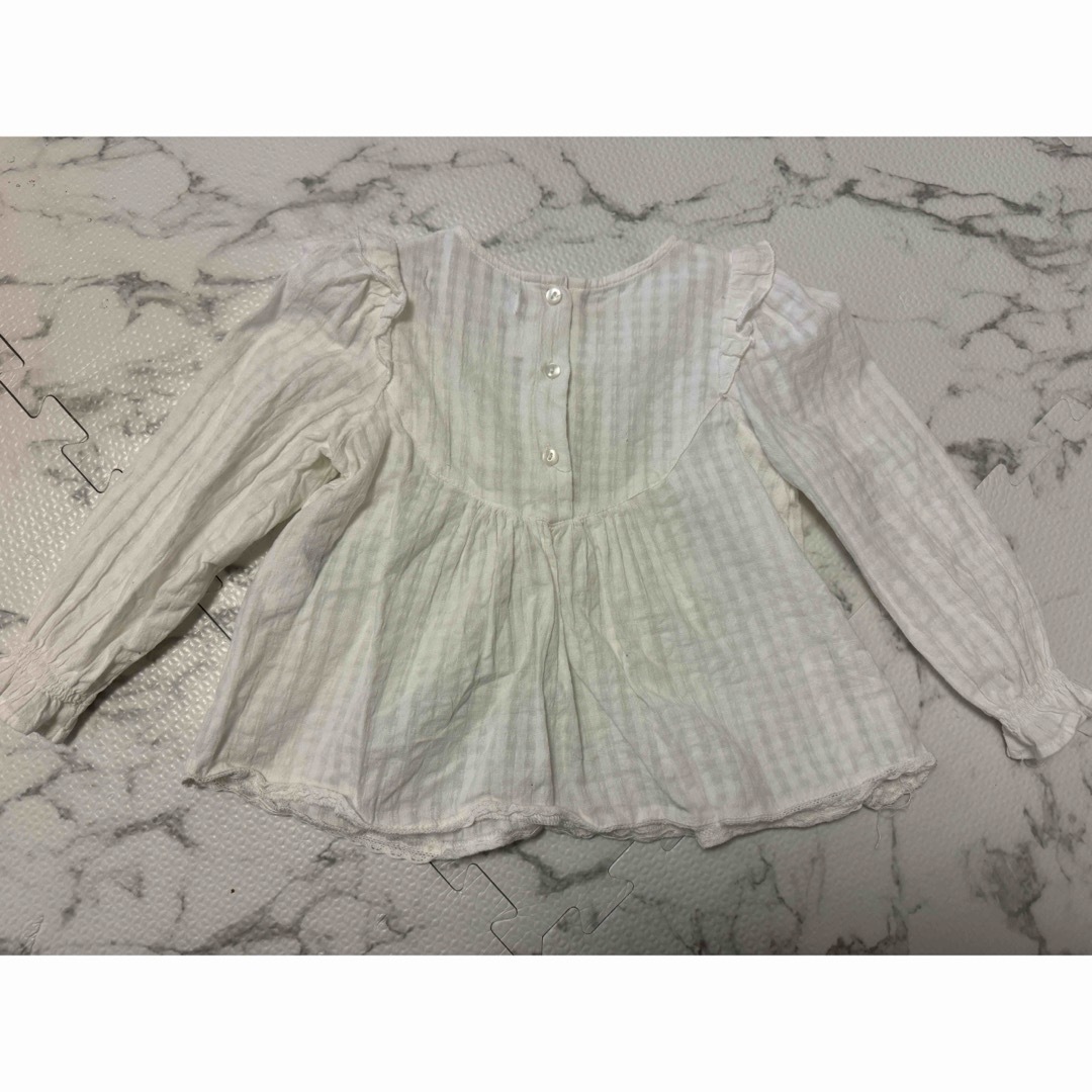 ZARA(ザラ)のzara ザラ シャツ ブラウス ロンＴ トップス 長袖 キッズ/ベビー/マタニティのベビー服(~85cm)(シャツ/カットソー)の商品写真