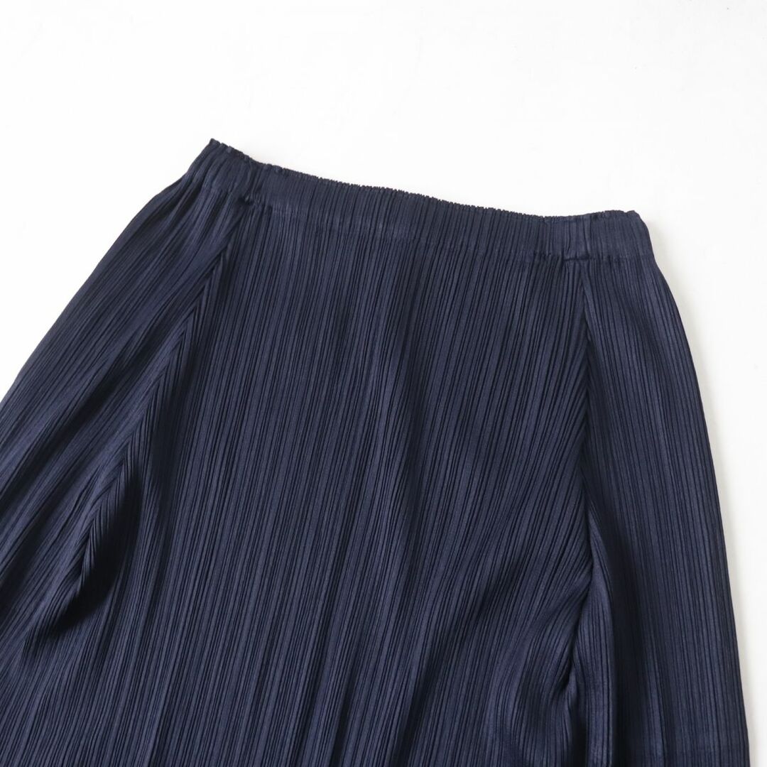 PLEATS PLEASE ISSEY MIYAKE(プリーツプリーズイッセイミヤケ)の極美品★正規品 PLEATS PLEASE プリーツプリーズ イッセイミヤケ PP21-JF202 サルエルパンツ／ワイドパンツ レディース ネイビー 2 日本製 レディースのパンツ(サルエルパンツ)の商品写真