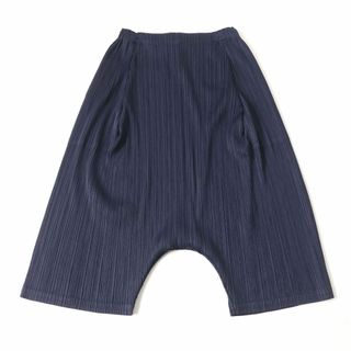 PLEATS PLEASE ISSEY MIYAKE - 極美品★正規品 PLEATS PLEASE プリーツプリーズ イッセイミヤケ PP21-JF202 サルエルパンツ／ワイドパンツ レディース ネイビー 2 日本製