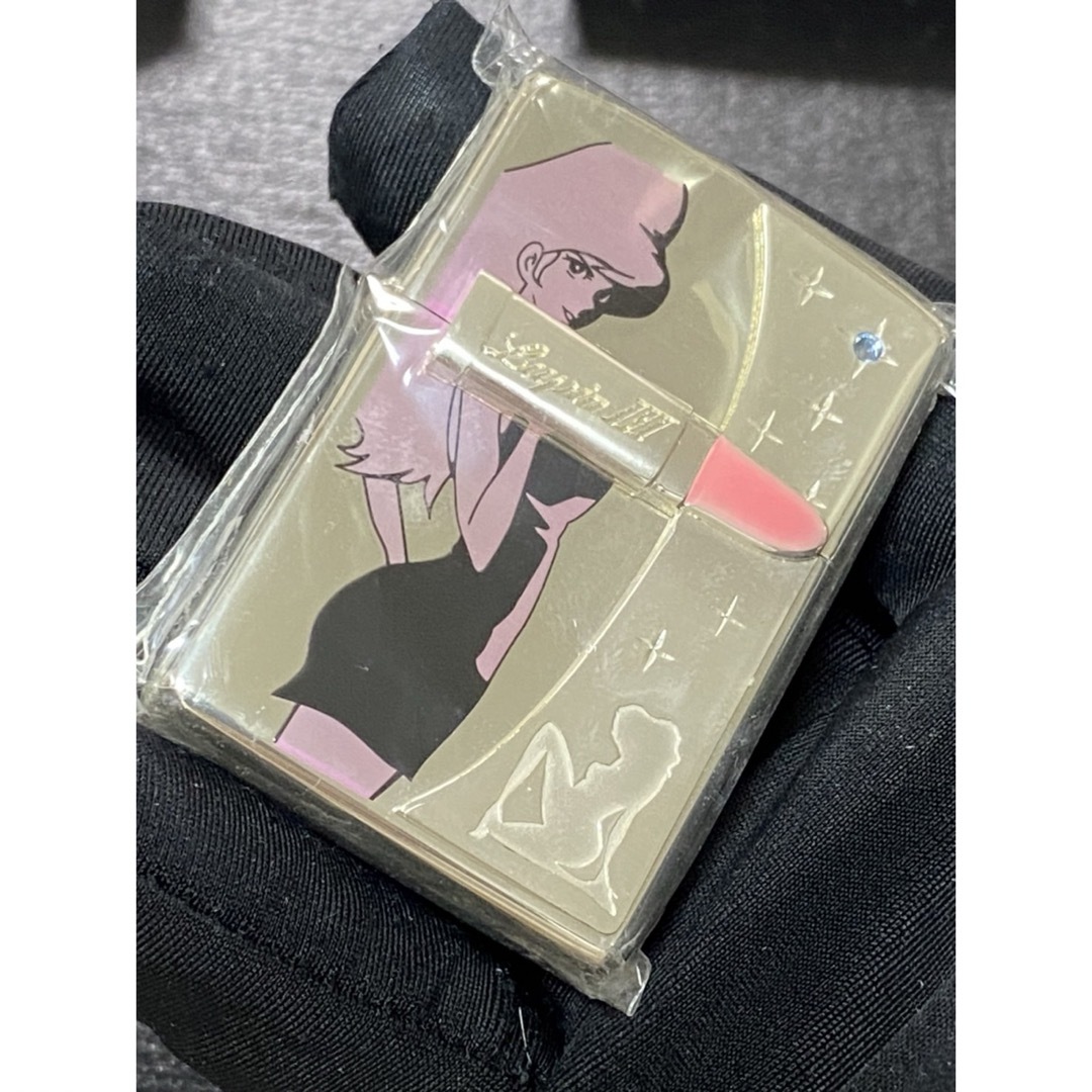 100％本物保証！ ザ・パートナー 不二子 zippo 立体メタル 2006年製 希少モデル 口紅 コレクション