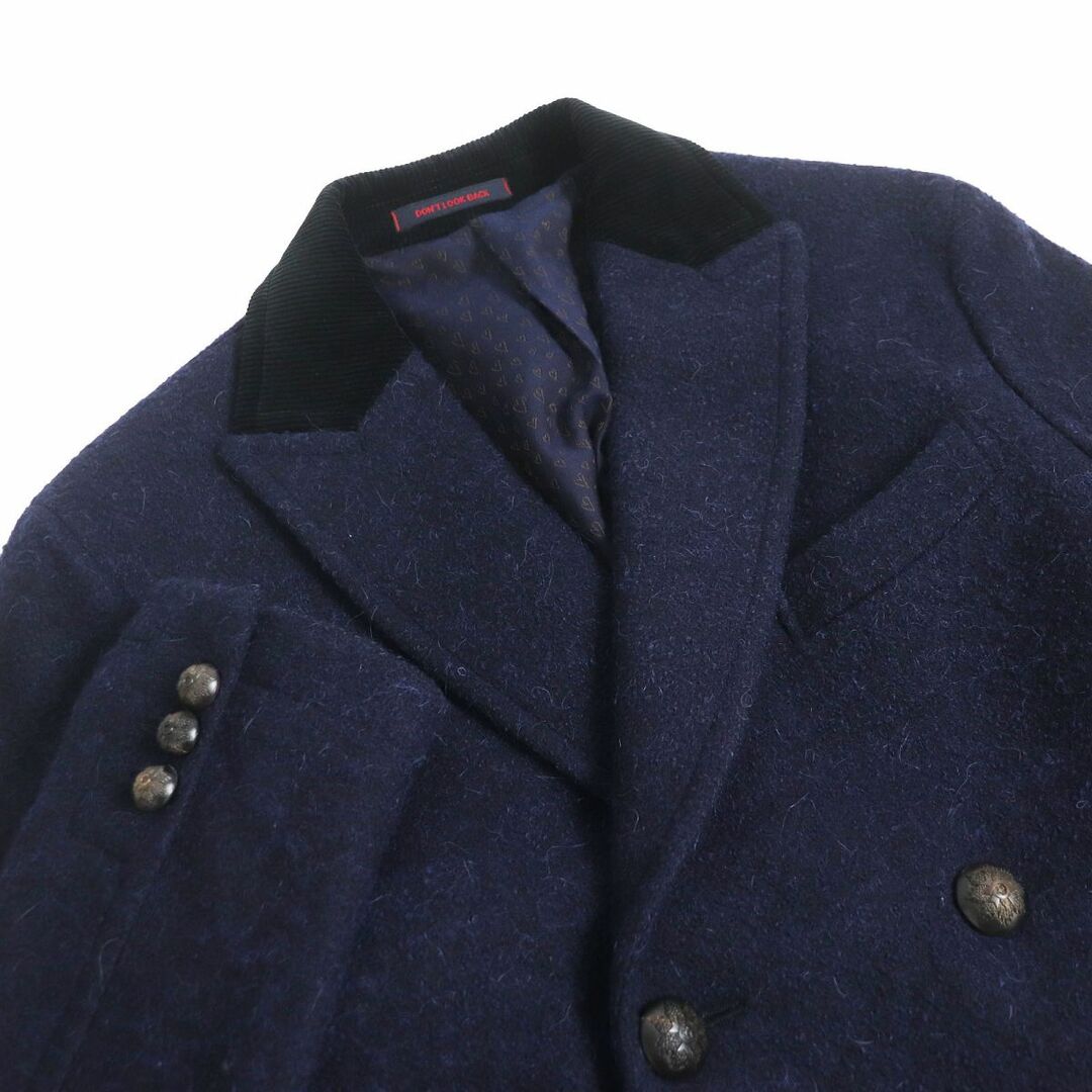 THE GIGI - 美品□THE GIGI/ザ・ジジ 裏地総柄 襟元コーデュロイ THE GIGI - 美品□THE GIGI/ザ・ジジ 裏地総柄 襟元コーデュロイ
