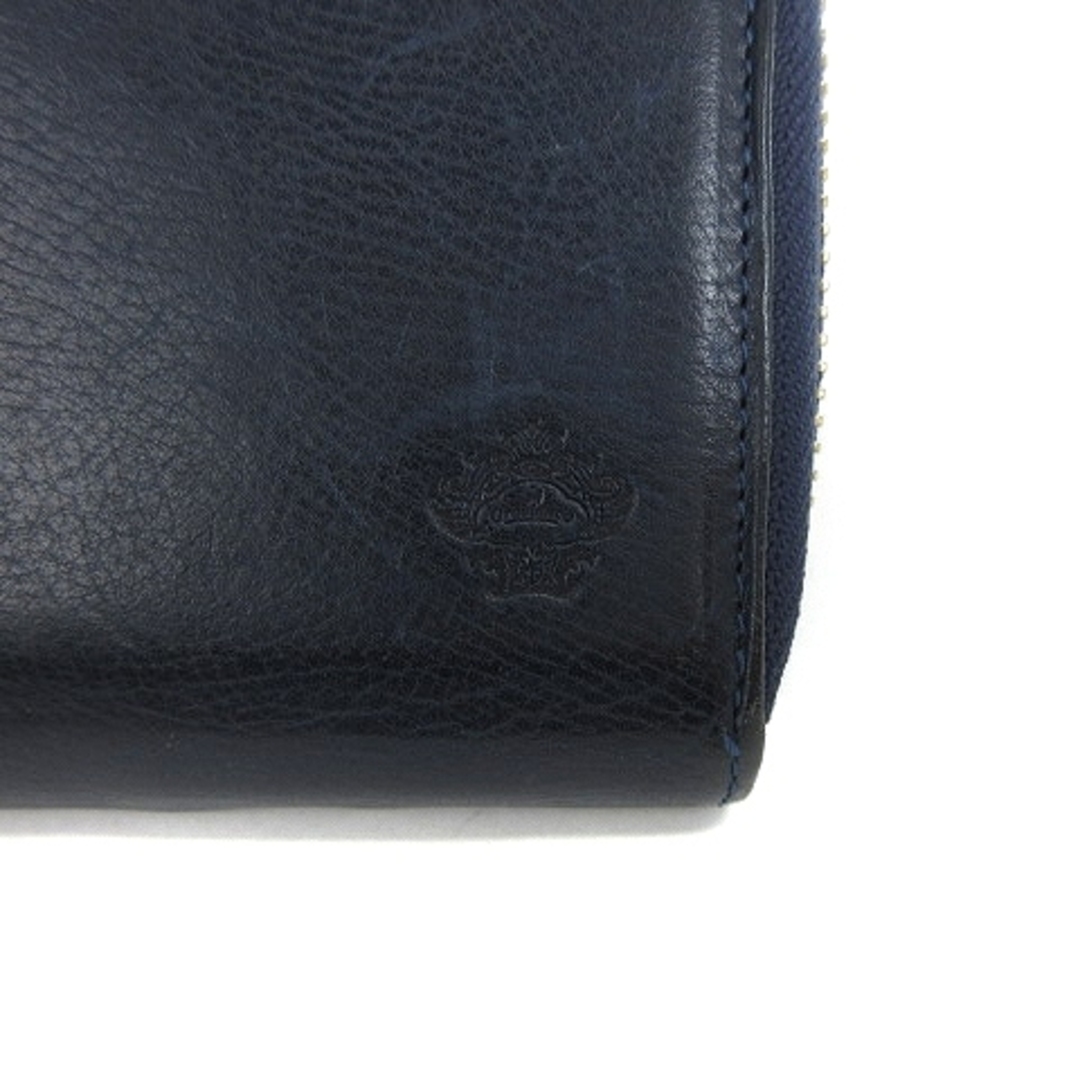 Orobianco(オロビアンコ)のオロビアンコ 長財布 ウォレット ファスナー カードケース付き 紺 ネイビー メンズのファッション小物(長財布)の商品写真