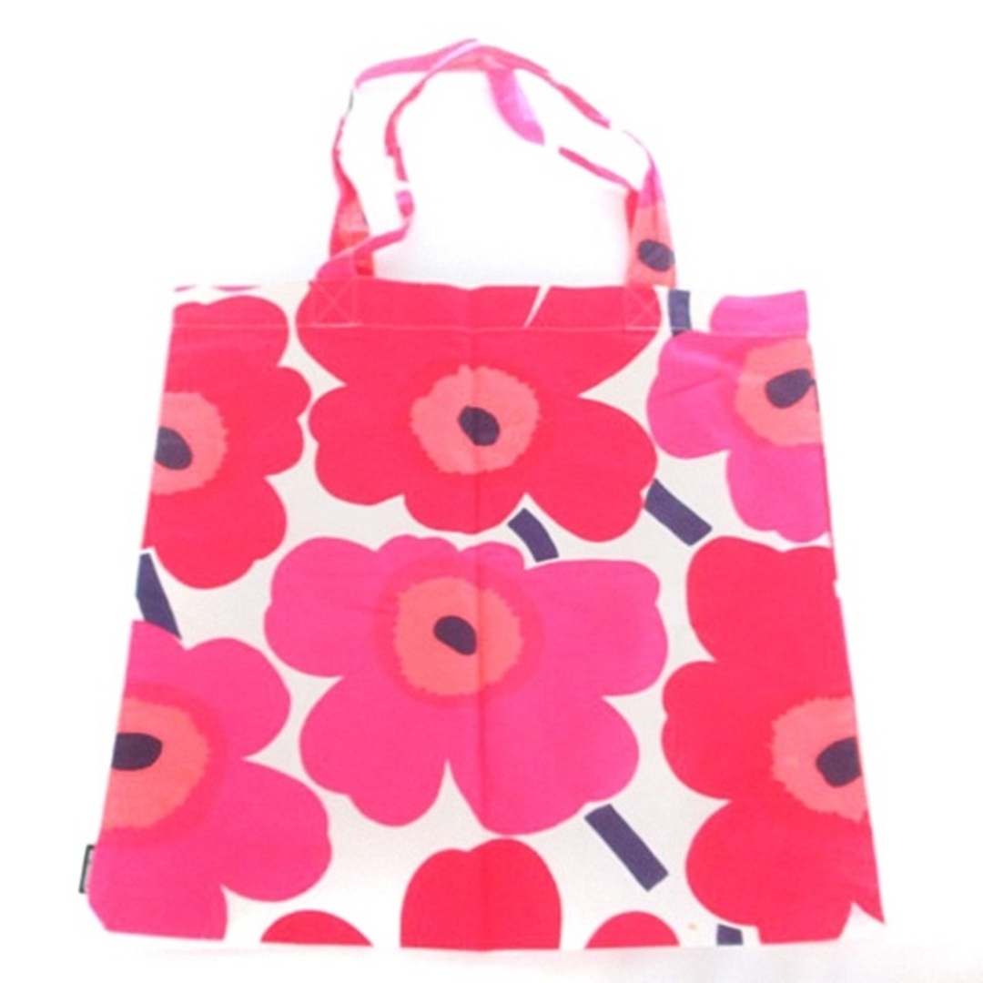 marimekko(マリメッコ)のマリメッコ トートバッグ スクエア ウニッコ柄 総柄 ピンク 鞄 ■SM1 レディースのバッグ(トートバッグ)の商品写真