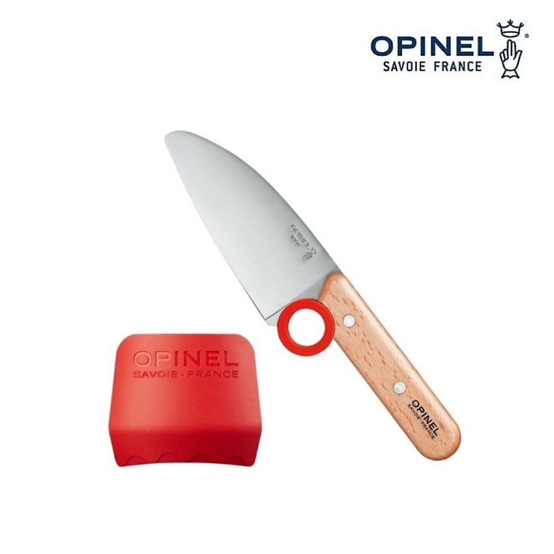 OPINEL(オピネル)のOPINEL オピネル シェフナイフ＆プロテクトフィンガー 新品未使用 スポーツ/アウトドアのアウトドア(調理器具)の商品写真