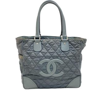 シャネル(CHANEL)のシャネル CHANEL トートバッグ
 ココマーク パリニューヨークライン グレー(トートバッグ)