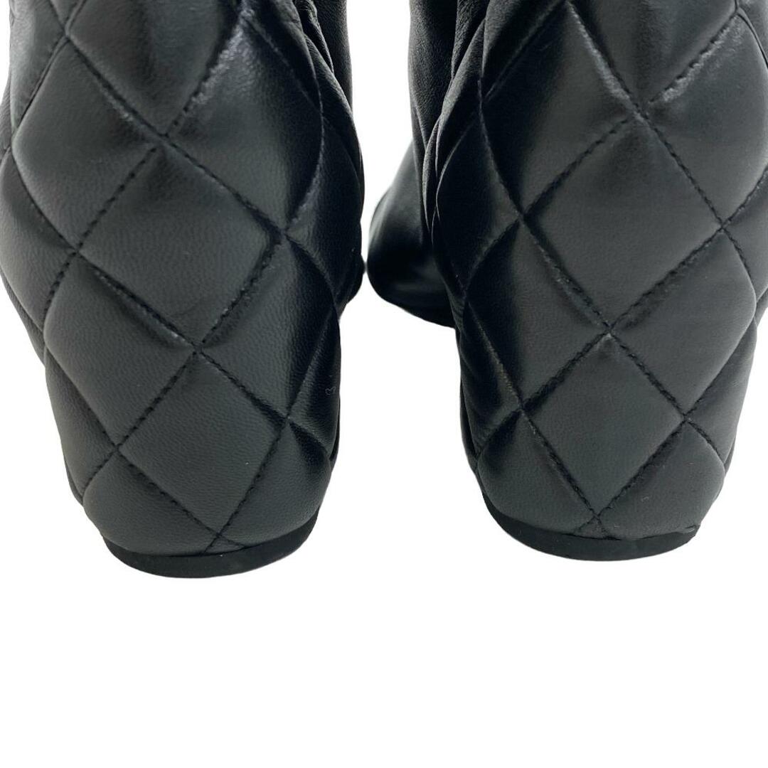 CHANEL(シャネル)のシャネル CHANEL ブーツ
 ココマーク マトラッセ ロングブーツ ブラック レディースの靴/シューズ(ブーツ)の商品写真