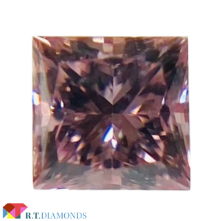 FANCY INTENSE PINK 0.101ct/SQ/RT2601/CGL(その他)