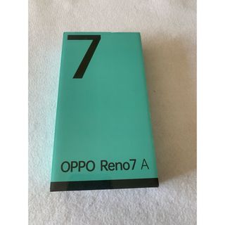 新品未使用　oppo reno7 A(スマートフォン本体)