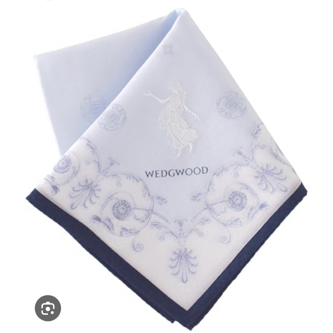 WEDGWOOD(ウェッジウッド)のウエッジウッド　ハンカチ　新品！ レディースのファッション小物(ハンカチ)の商品写真