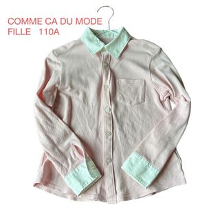 コムサデモード(COMME CA DU MODE)のCOMME CA DU MODE FILLE シャツ　110(その他)