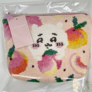 FEILER - ちいかわ フェイラー ちいかわピーチドット ポーチ 大の通販 FEILER - ちいかわ フェイラー ちいかわピーチドット ポーチ 大の通販