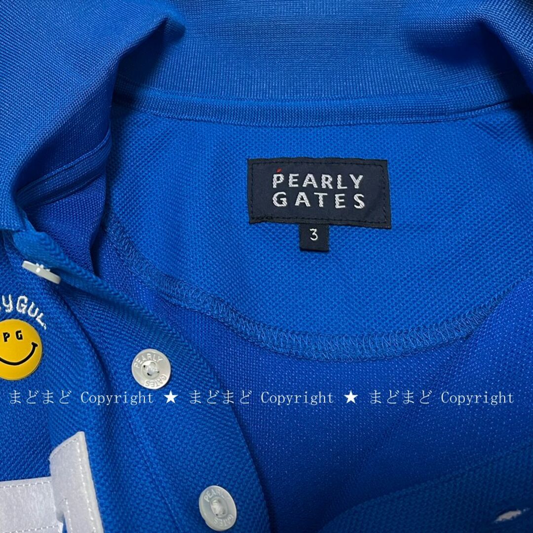 PEARLY GATES - パーリーゲイツ ニコちゃん PG スマイル 89 ロゴ PEARLY GATES - パーリーゲイツ ニコちゃん PG スマイル 89 ロゴ