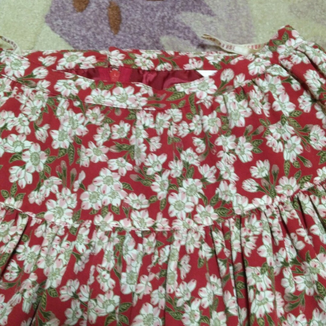 PINK HOUSE(ピンクハウス)の最終お値下げ　ピンクハウス　フレアーロングスカート レディースのスカート(ロングスカート)の商品写真