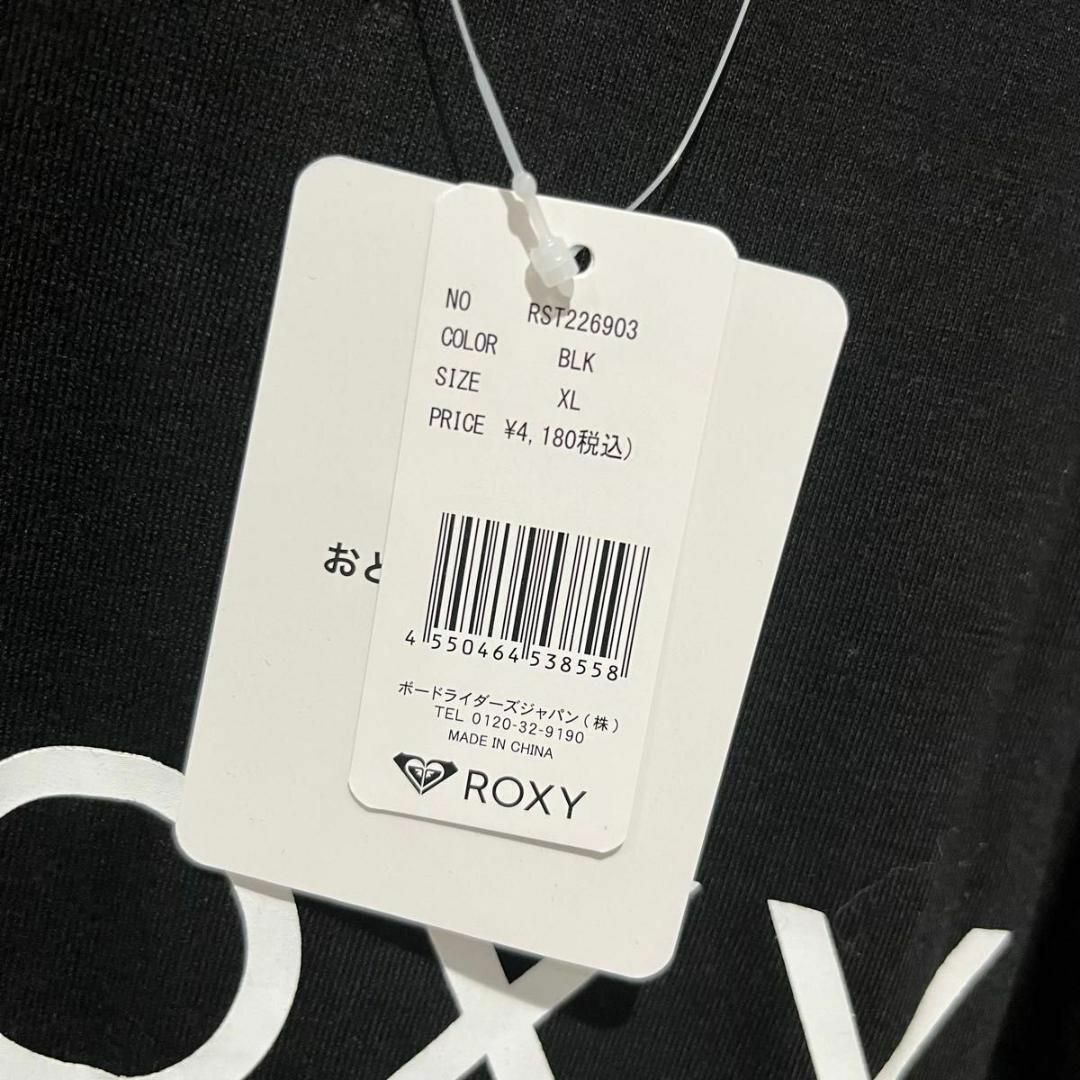 Roxy(ロキシー)の【ロキシー】レディース　Tシャツ　黒　XLサイズ レディースのトップス(Tシャツ(半袖/袖なし))の商品写真