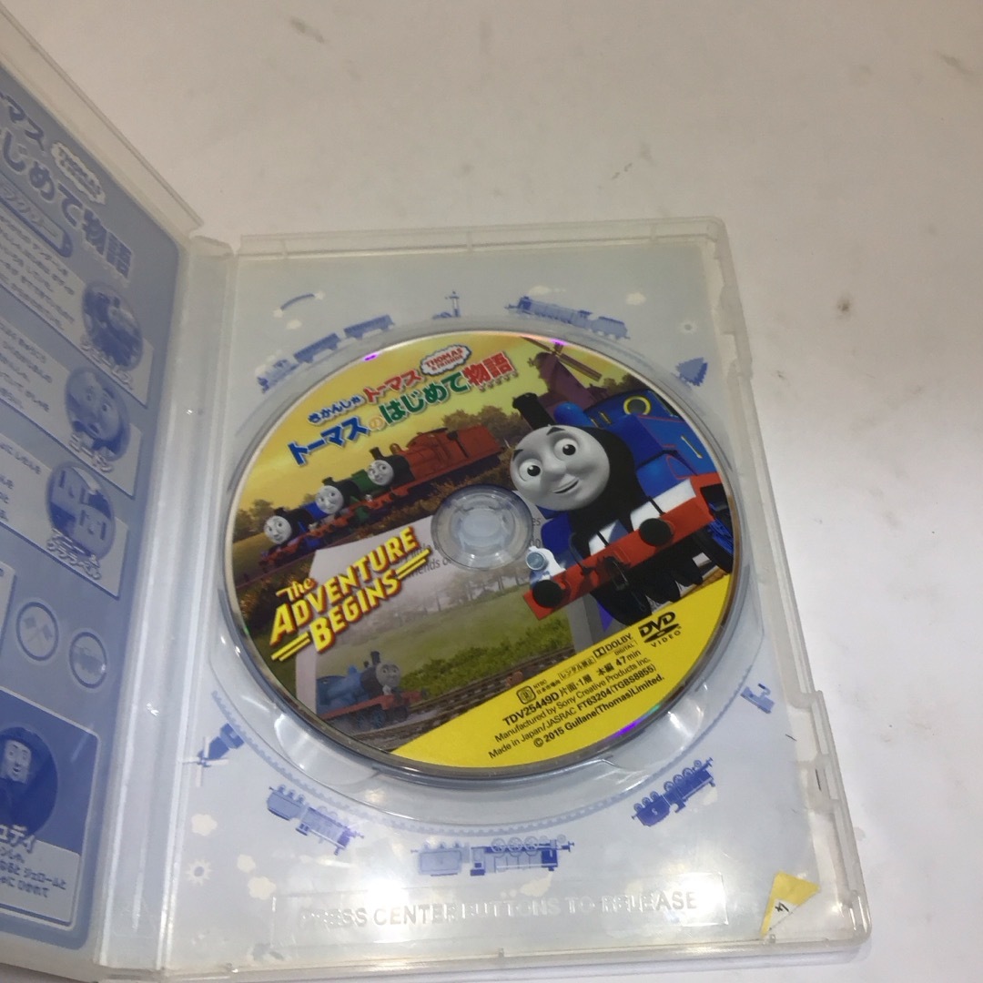 THOMAS(トーマス)のきかんしゃトーマス　トーマスのはじめて物語RT0331 エンタメ/ホビーのDVD/ブルーレイ(キッズ/ファミリー)の商品写真