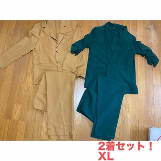 シーイン(SHEIN)のセットアップスーツ2着セット‼︎  春用スーツ(スーツ)