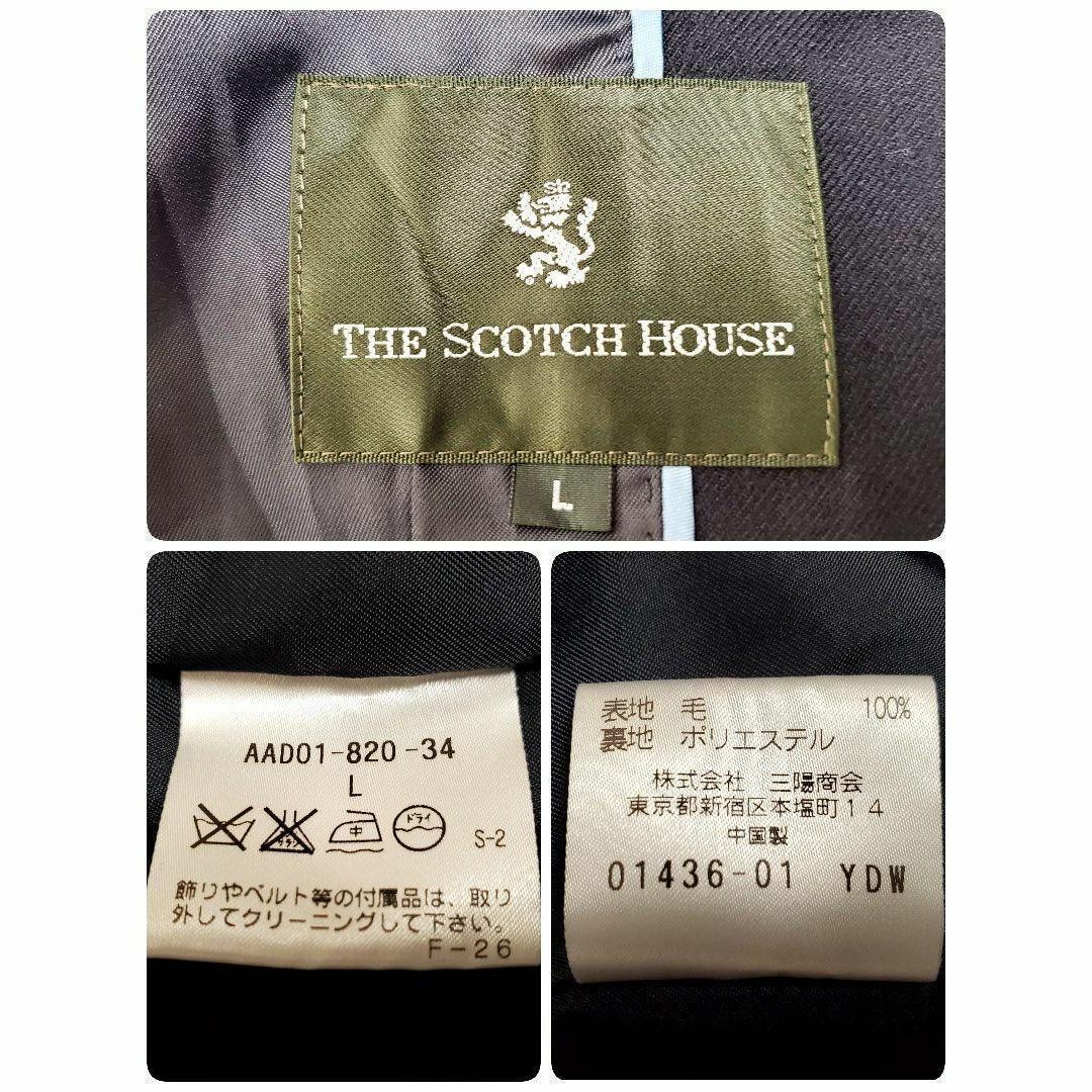 THE SCOTCH HOUSE(ザスコッチハウス)のTHE SCOTCH HOUSE濃紺色Lテーラードジャケット金ボタン その他のその他(その他)の商品写真