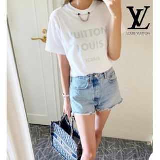 ルイヴィトン(LOUIS VUITTON)の専用品となります🌹　極美品　　Tシャツ　XS  反転ロゴ(Tシャツ(半袖/袖なし))