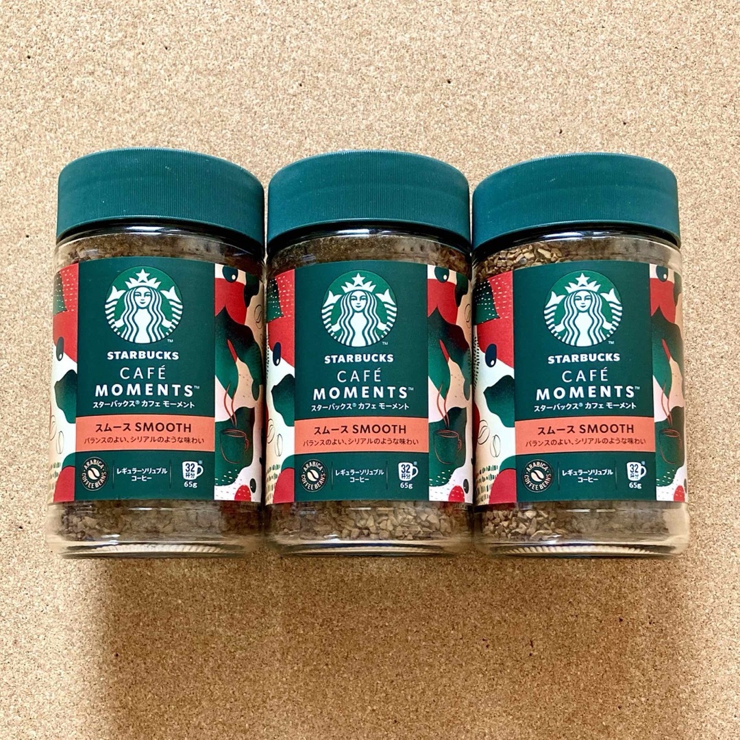 Starbucks Coffee(スターバックスコーヒー)のスターバックス カフェモーメント スムース  3本セット 食品/飲料/酒の飲料(コーヒー)の商品写真